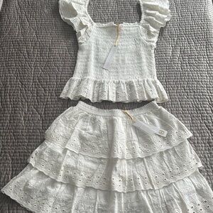 NWT House of Harlow skirt and top set